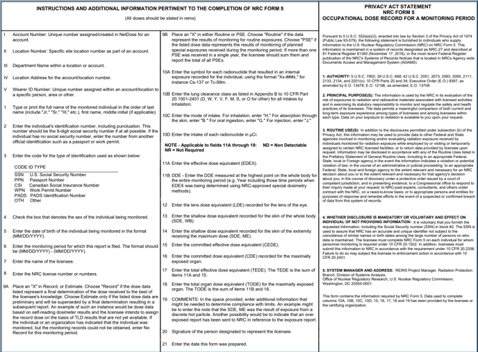 Form 5 definitions
