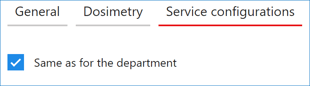 same as department