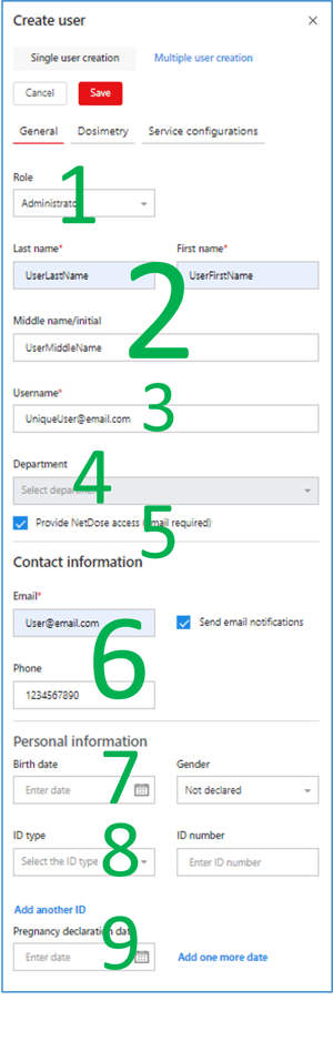 create user edits
